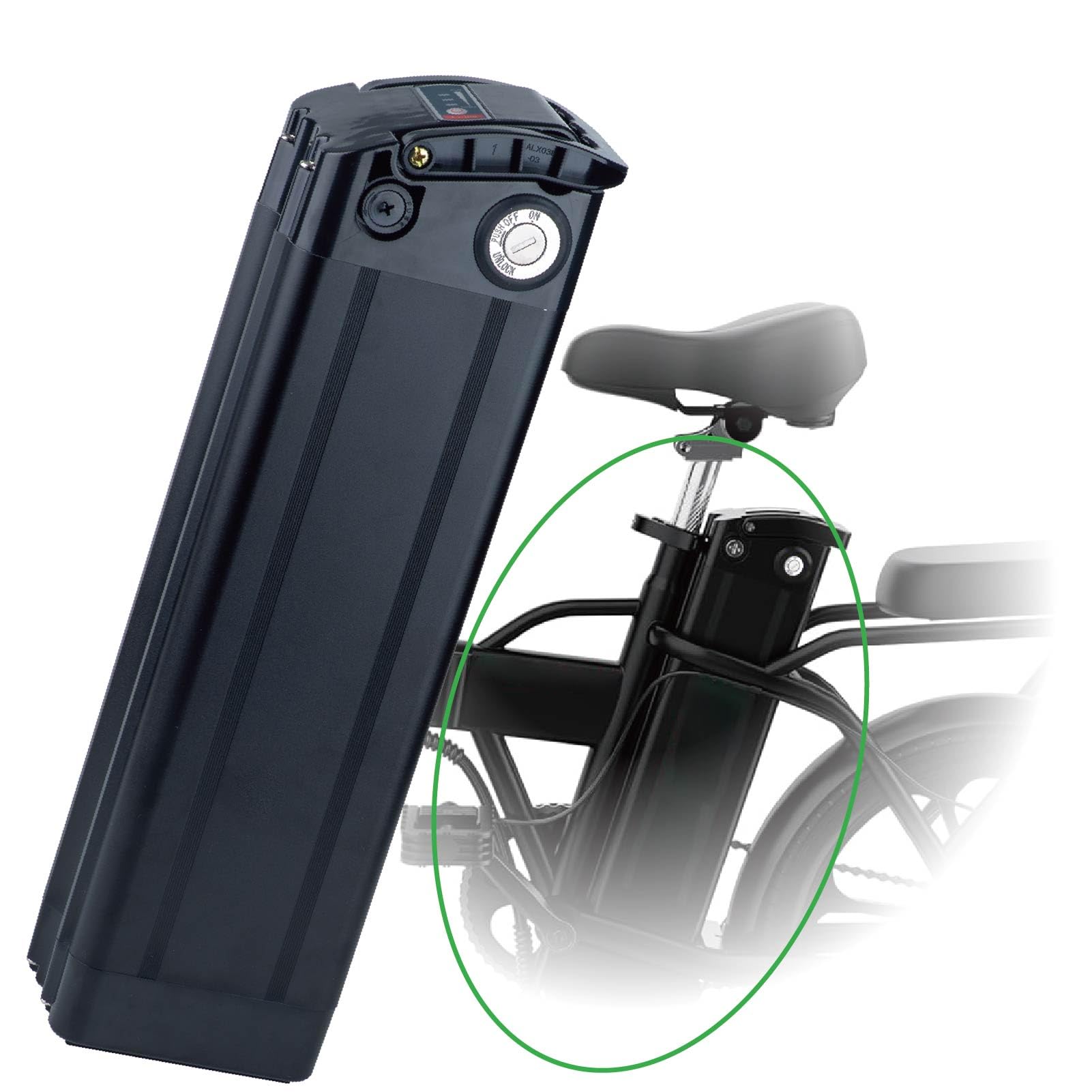 Akumulator Ebike zamiennik akumulatora do Aldi dla MiFa Trio dla Samsung Zhenlong Phylion i wielu innych z ładowarką 36V 48V Li-ion akumulator do roweru elektrycznego (48V 18Ah)