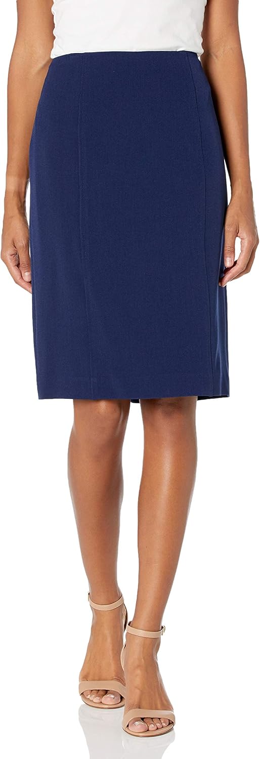 Kasper Women's Solid Compression Skirt at  Women’s Clothing store