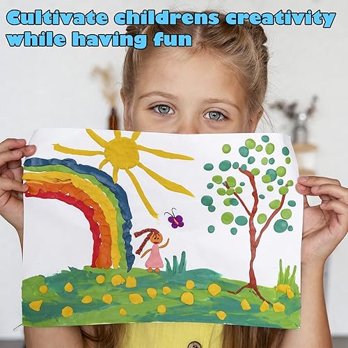 Miniatura 7 de Tomorotec Paquete económico de 100 piezas de arcilla polimérica de 82 colores a granel de bloques pequeños con herramientas, arcilla de modelado de