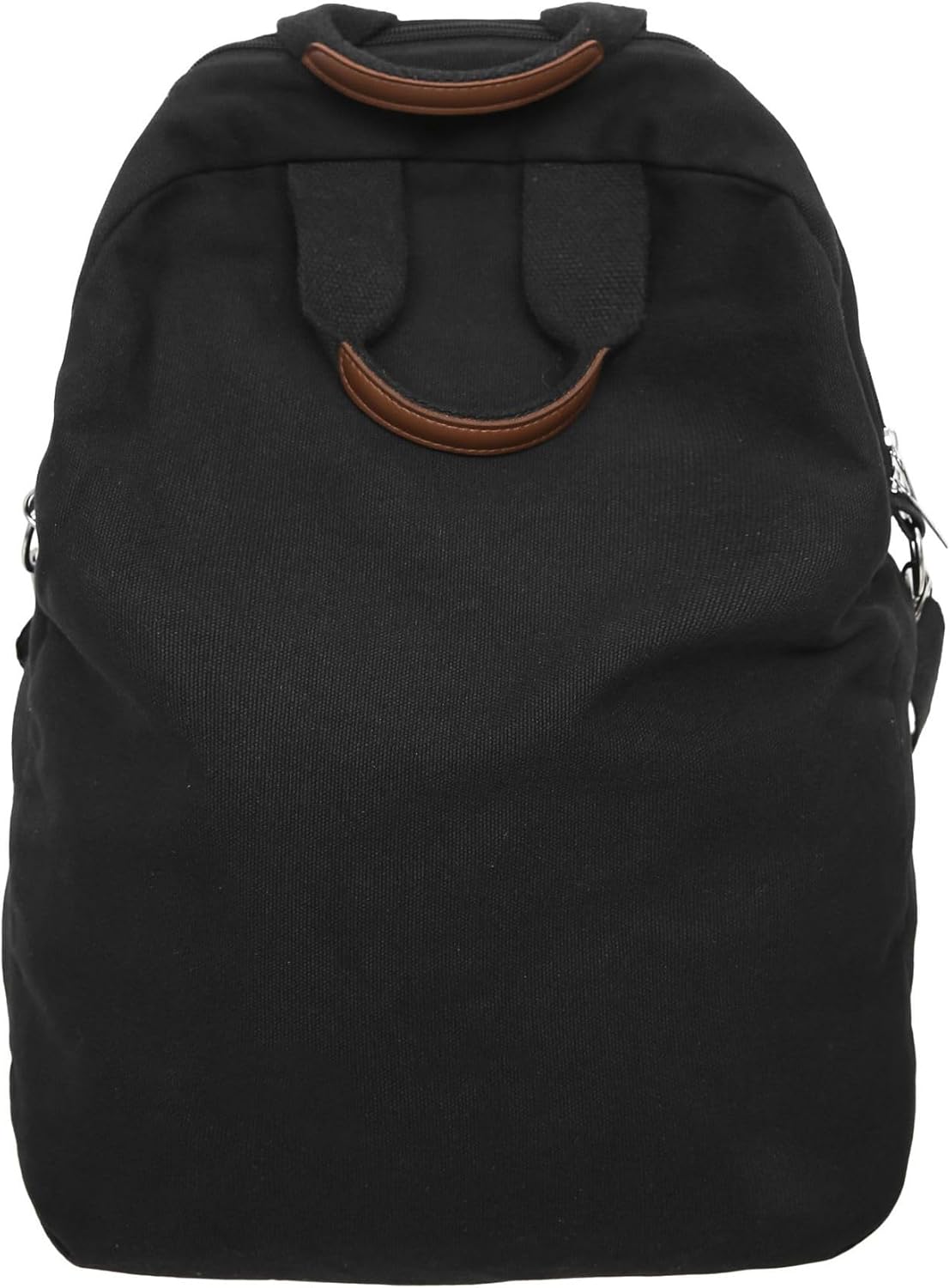 Grunge Hippie Boho Backpack Durable Canvas Casual Adjustable Daypack College Vintage Travel Rucksack for Women Men (Black)