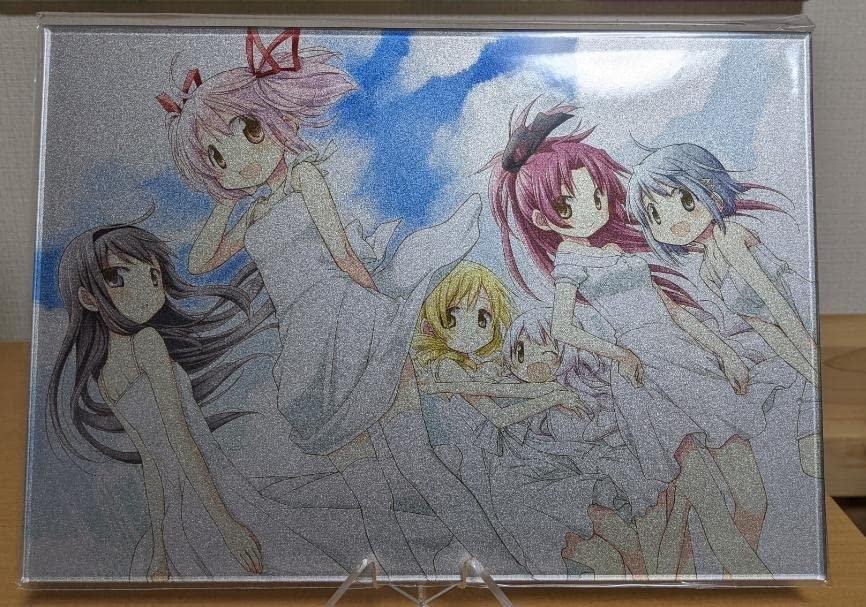 まどまぎ 魔法少女まどか☆マギカ 蒼樹うめ展 アクリルアートプレート 