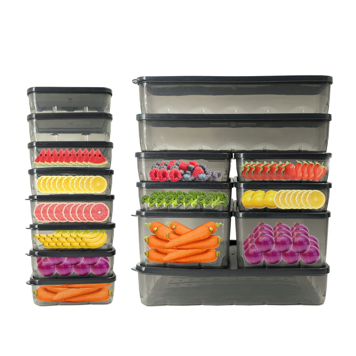 Buy ThnxSoyoon Food storage Containers for Freezer Frozen Food