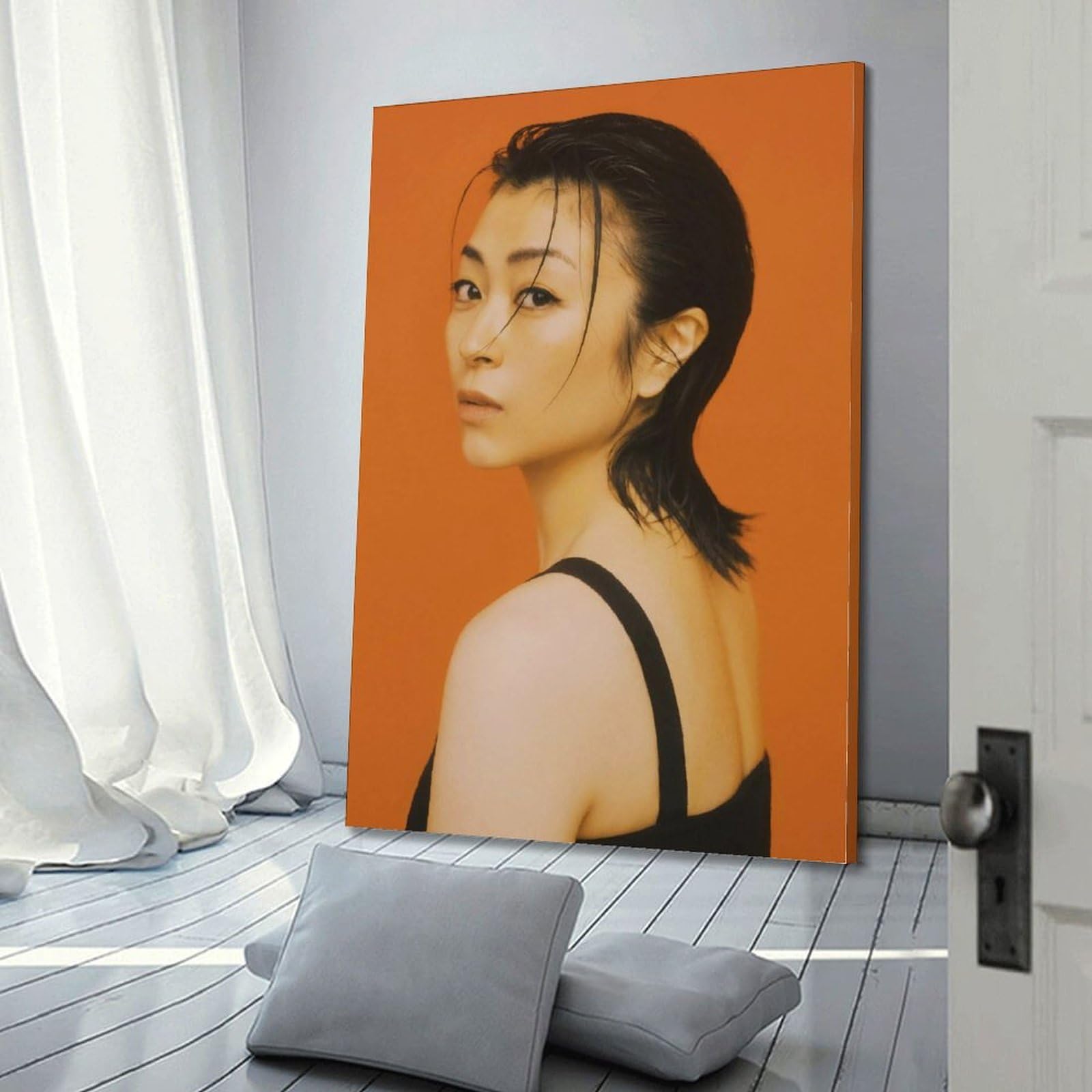 Amazon.co.jp: 宇多田ヒカル美しいポスター壁画のキャンバスのイメージ