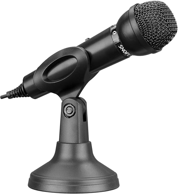 Snopy SN-140M Desktop Microphone, Black