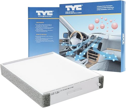 TYC Filtro de aire de cabina de repuesto para Hyundai 800018P