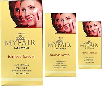 Myfair Fairness Deep Cleanse Dark Dead Cell Removal Face Wash (Pack of 3)