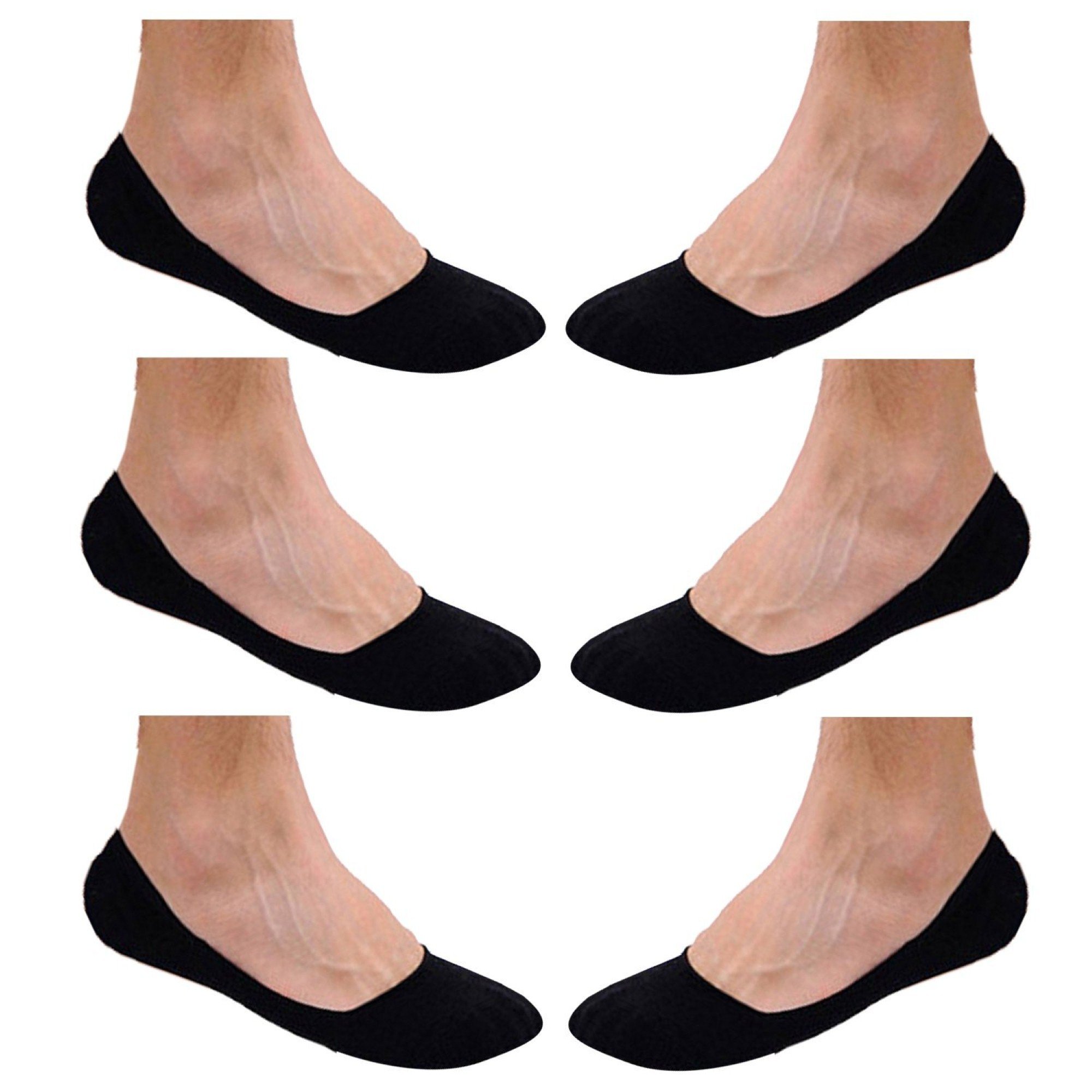 pinkit Men & Women Ultra Low Cut Socks, No Show Socks (Pack of 6)(Fits For Uk/Indian Size 4, 4.5, 5, 5.5,6,7,8,9)-picture-3