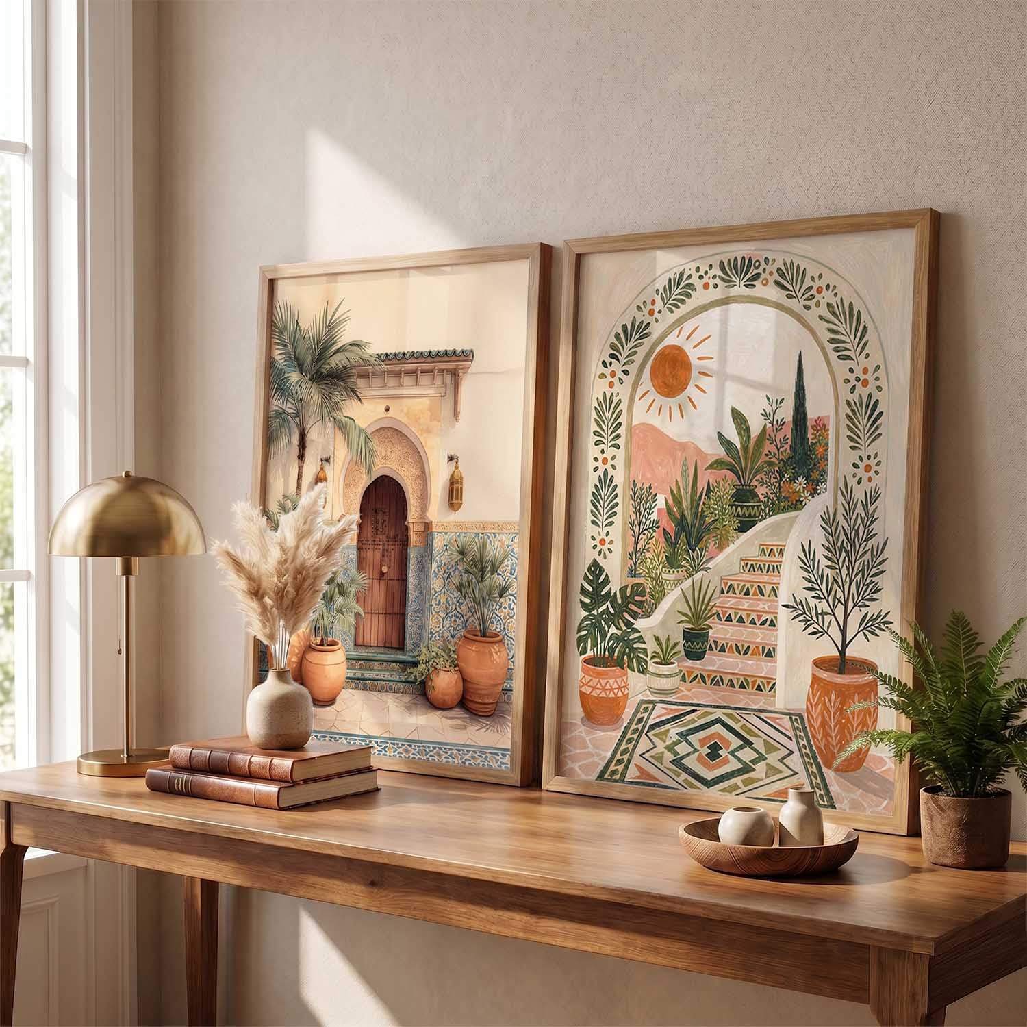 Modern Art Prints - Frame Set for Living Room -10 Modern Art Prints - Frame Set for Living Room -10