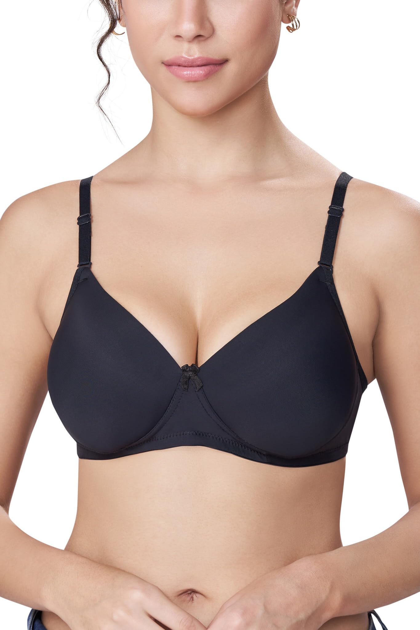 skdreams Nylon Seamless Full Coverage Women's T-Shirt Bra-picture-13