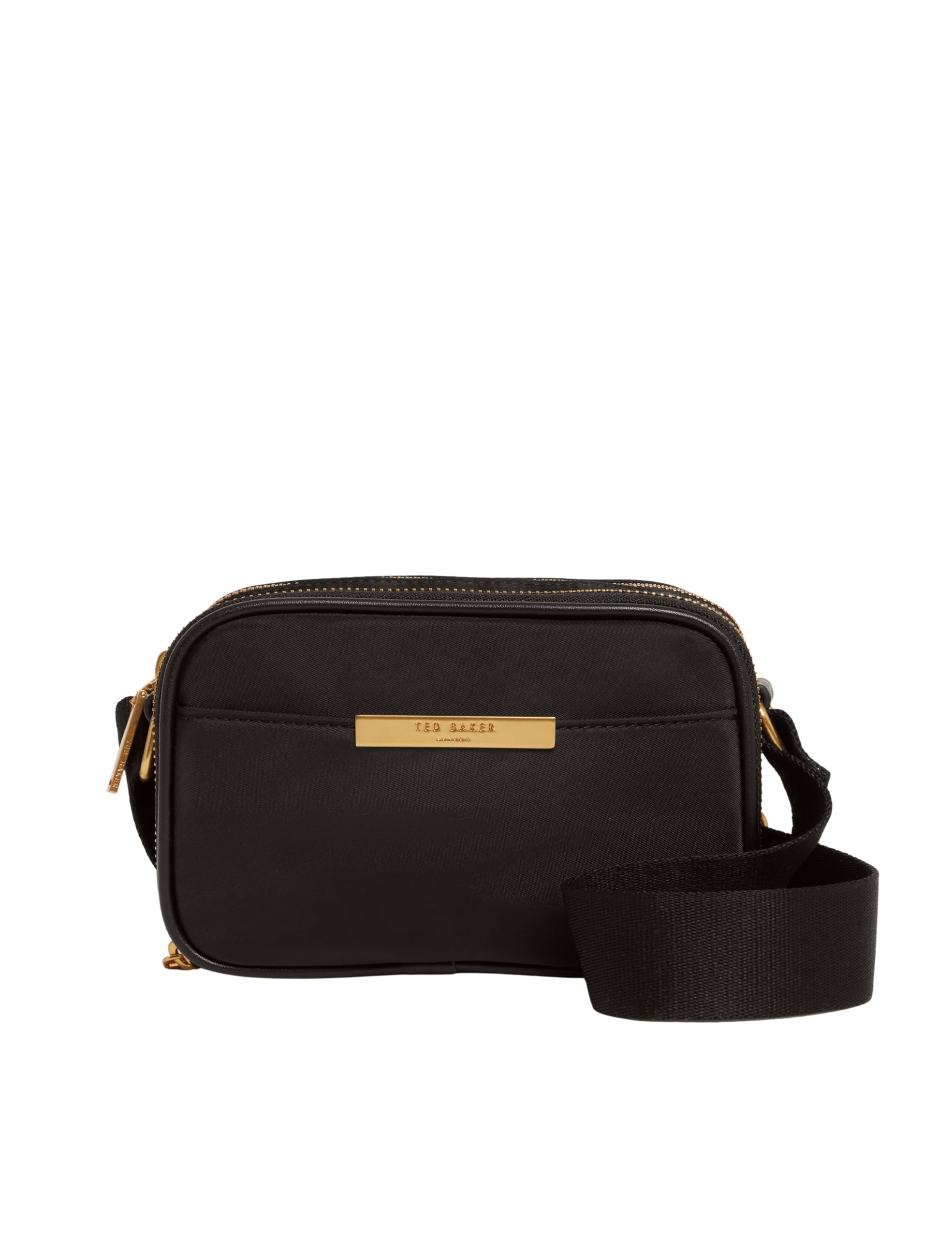 Ted Baker london nylon small crossbody bag, black, one size