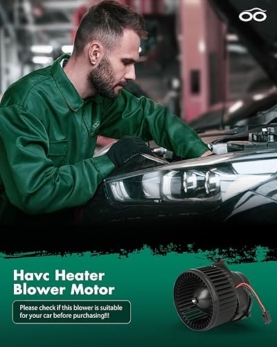 Vista 502 de SCITOO 700188 Reemplazo del motor del ventilador HVAC con jaula de ventilador para Toyota Tacoma 2005-2015, reemplazo OE - 87103-04043, 87103-04044