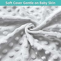 Vista 6 de YENING Mini cambiador pequeño de 23 x 13 pulgadas con funda lavable, cambiador de pañales impermeable para bebé, tapete para tocador y mesa