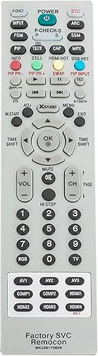 Miniatura 1 de MKJ39170828 - Control remoto de servicio reemplazado para LG LCD LED TV OLED C1 C2 C7 C4 CX55 C3 A2 C9 G1 49UF6400 60UH655060 60UH6550-UB 55UH6550