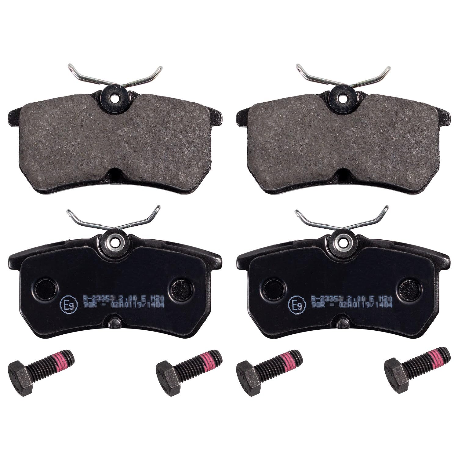 Brake Pads Set Rear ADF124216 Blue Print 1075565 1107698 1425407 1780884 1802317