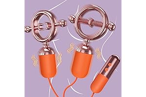 Lubisey Strong Vibrating Nipple Clamps with Weights
