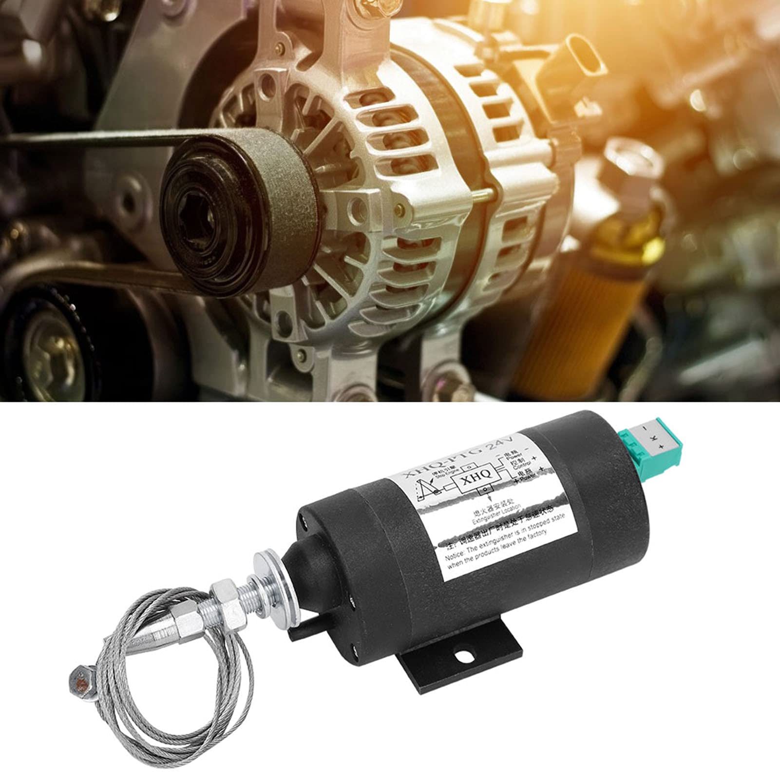 Buy Shutdown Solenoid, XHQ‑PTG Engine Stop Solenoid, Flame Retardant ...