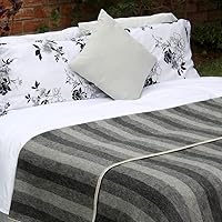 Vista 159 de Thick Alpaca Wool Blanket – Heavyweight Alpaca Wool Blanket for Camping Outdoors or Using Indoors Soft Peruvian Alpaca Wool Blankets