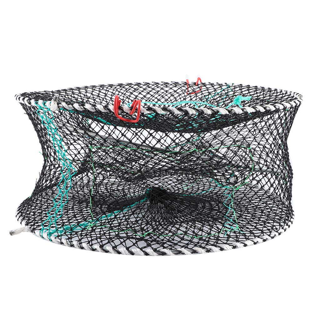 Depisuta Crab Trap, Fishing Accessories, Cast Mesh, Fishing Net, Portable for Fishing Collapsible Shallow Water