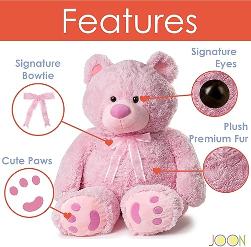 Miniatura 2 de JOON - Oso de peluche enorme color rosa