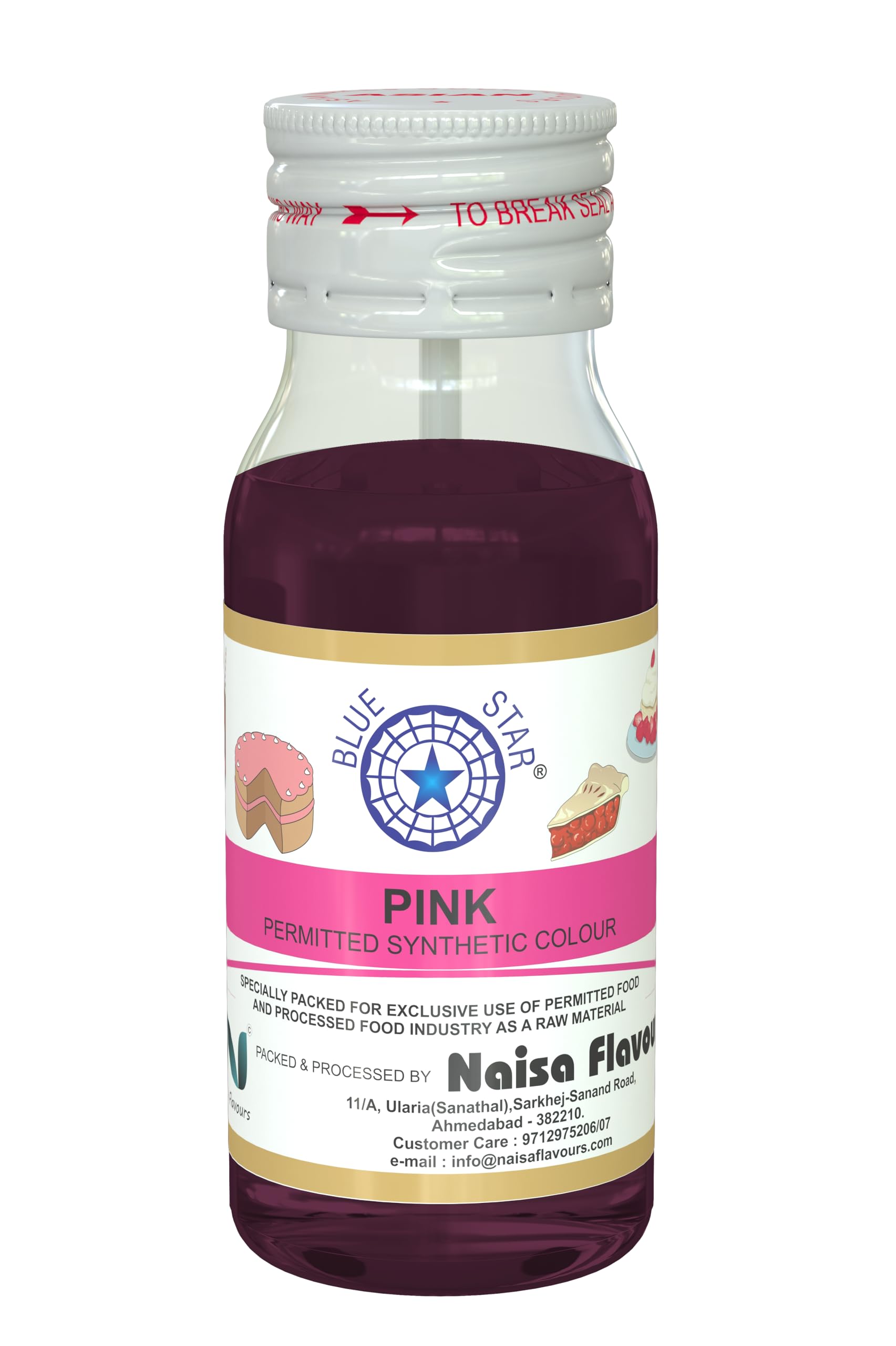 Bluestar Rose Pink Liquid Food Colour Food Colour 20ml Pack | Desertcart  QATAR