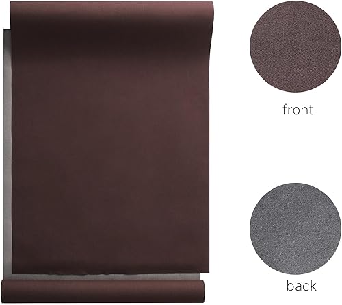 Miniatura 366 de Wooqu Paño de libro, superficie de tela y respaldo de papel, fácil de usar, fuerte, 17 x 29 pulgadas, para encuadernación de libros, marfil