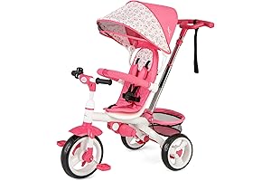 Costzon Caminador Bebé 6-en-1 con Manillar para Padres