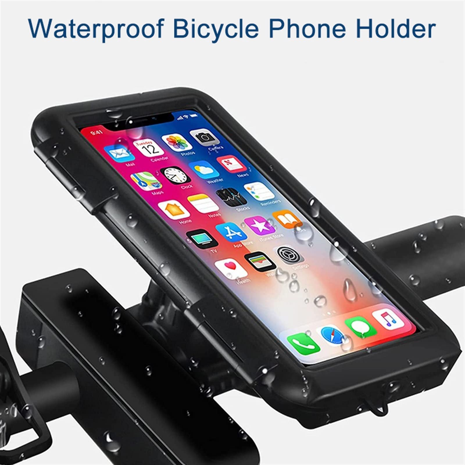Soporte De Teléfono para Manillar De Motocicleta, Soporte De Montaje para Teléfono Móvil, Soporte Navegación GPS, Soporte para Teléfono Inteligente, Soporte Impermeable Soporte GPS teléfono