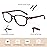 EYEGUARD Blue Light Reading Glasses 4 Pack Fashion Spring Hinge Readers for Women Computer Eyeglasses