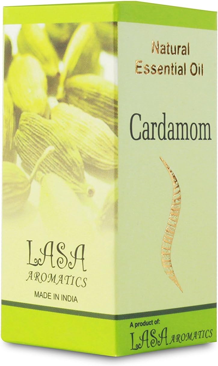 Lasa Aromatics Cardamom Essential Oils 100% Pure And Natural - 10 ml