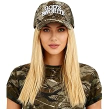 ZGMYC God's Favorite Hat Camouflage Baseball Cap for Women Men Camo Cotton Sun Hat Adjustable Snapback Trucker Hats