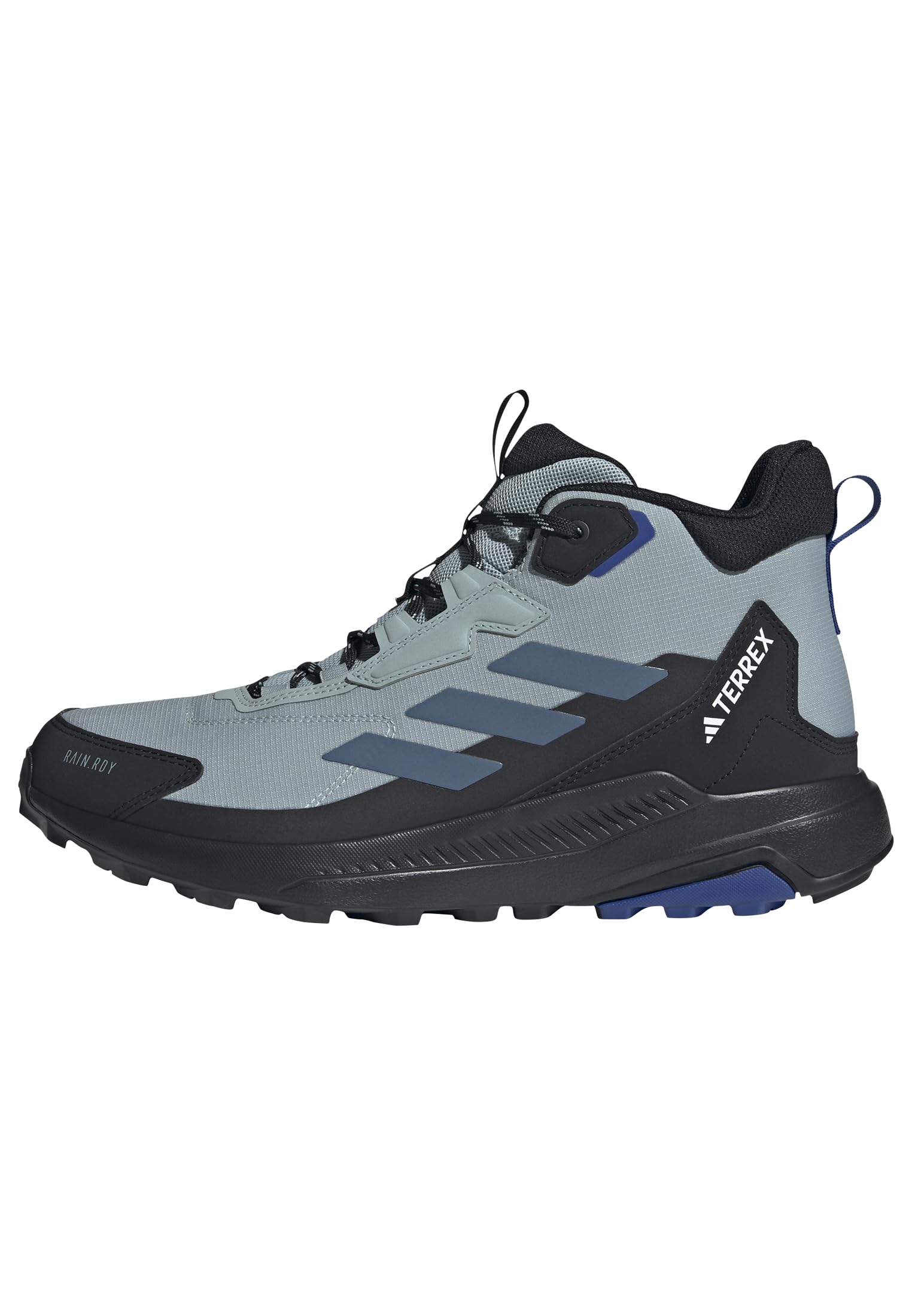 Adidas Herren Terrex Anylander Mid RAIN.RDY Hiking Shoes, Magic Grey/Wonder Steel/semi Lucid Blue, 38 2/3 EU
