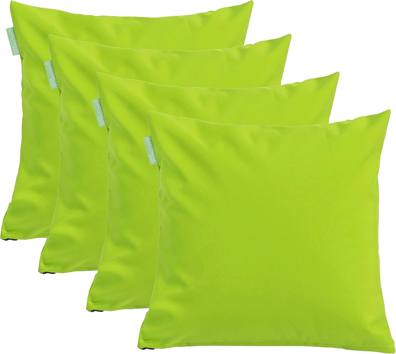 Cuscini Sedie In Vimini Set Di 2 Cuscini Per Sedie Da Giardino In Vimini - Forma U, Impermeabili, Per Esterno Cuscini Trapuntati Poliestere - Foto 4