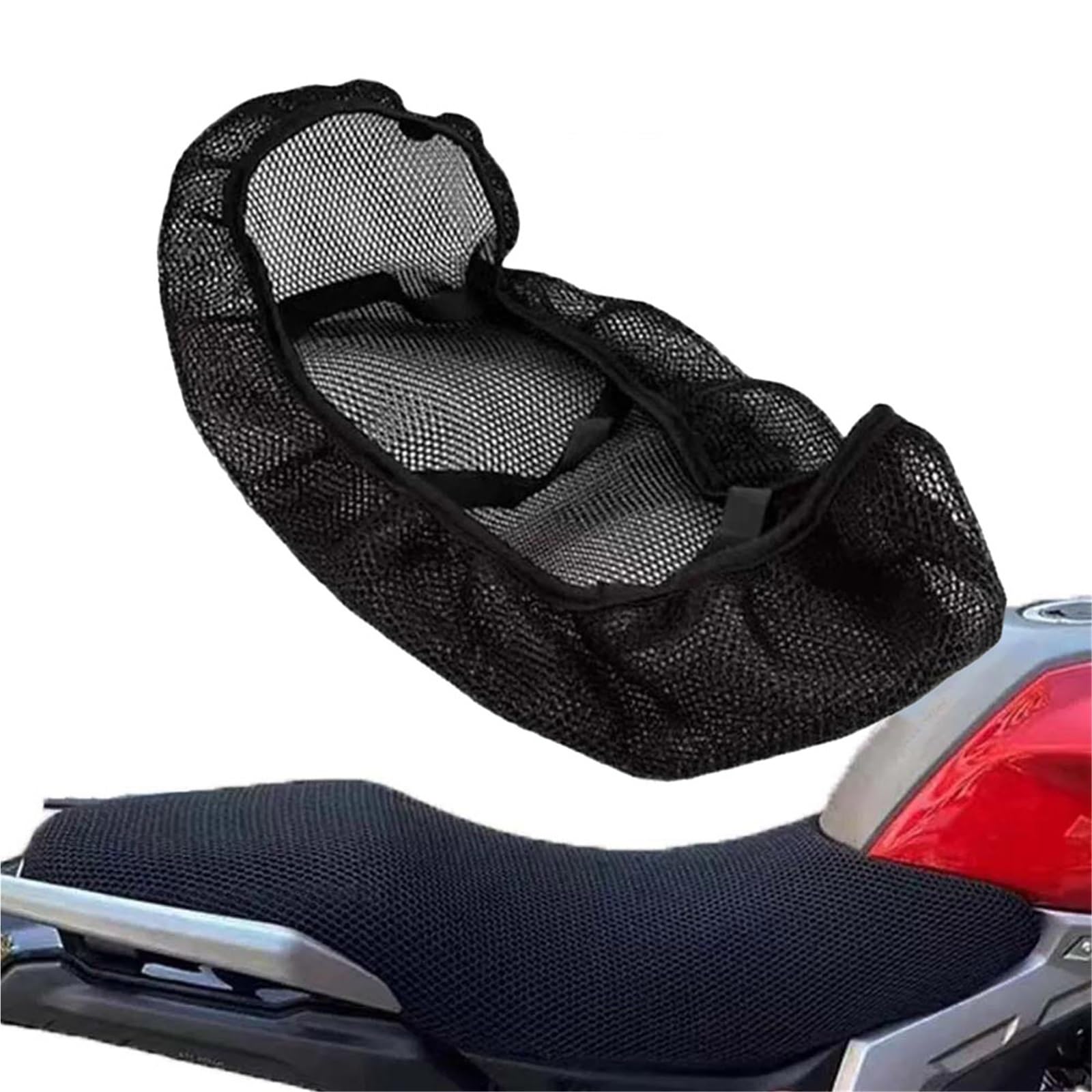 Funda de asiento premium de malla nido de abeja para Suzuki V-Strom 7