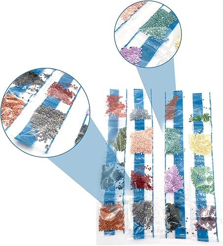 Miniatura 8 de WUJIAQIU Kits de pintura artística con diamantes de imitación para adultos y niños  5D DIY bordado con diamantes de imitación de cristal bordado