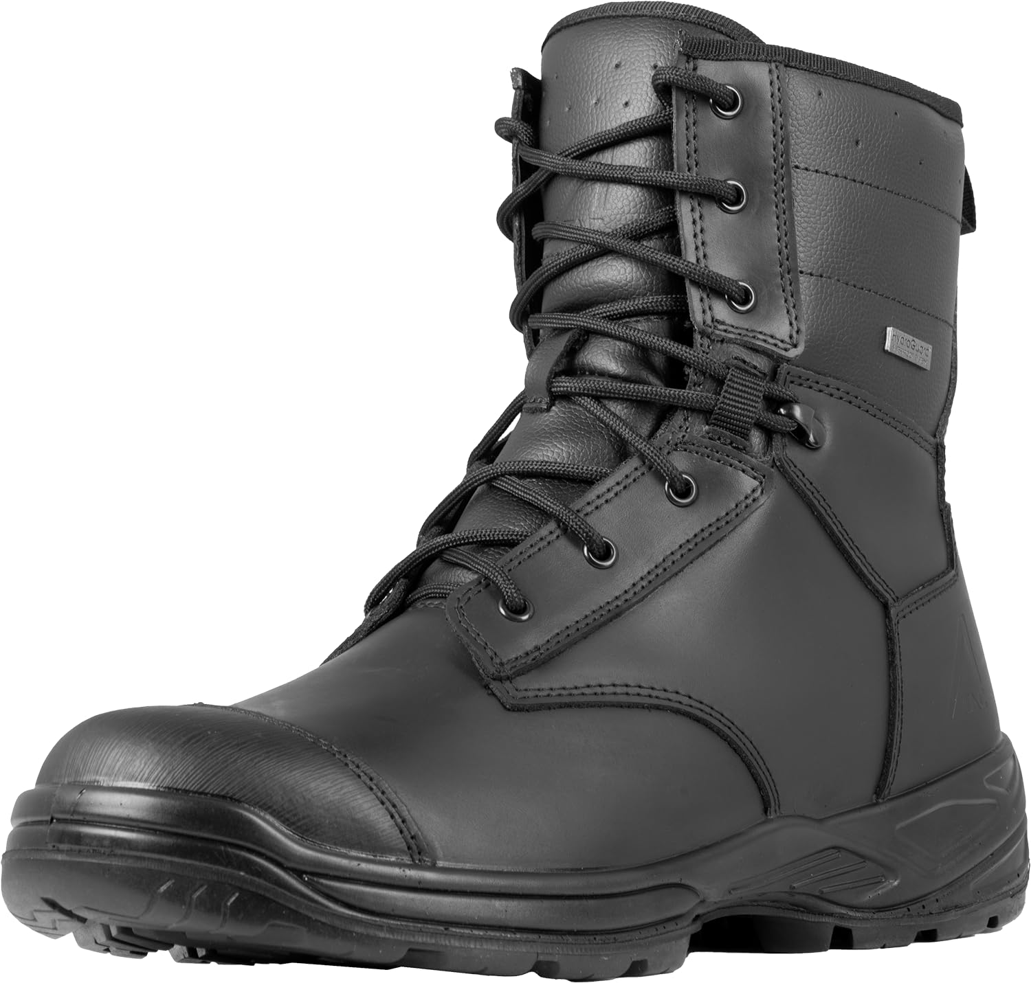 ACE Schakal Boots męskie - Crazy Horse sznurowane skórzane buty - wytrzymałe i wodoodporne - czarne