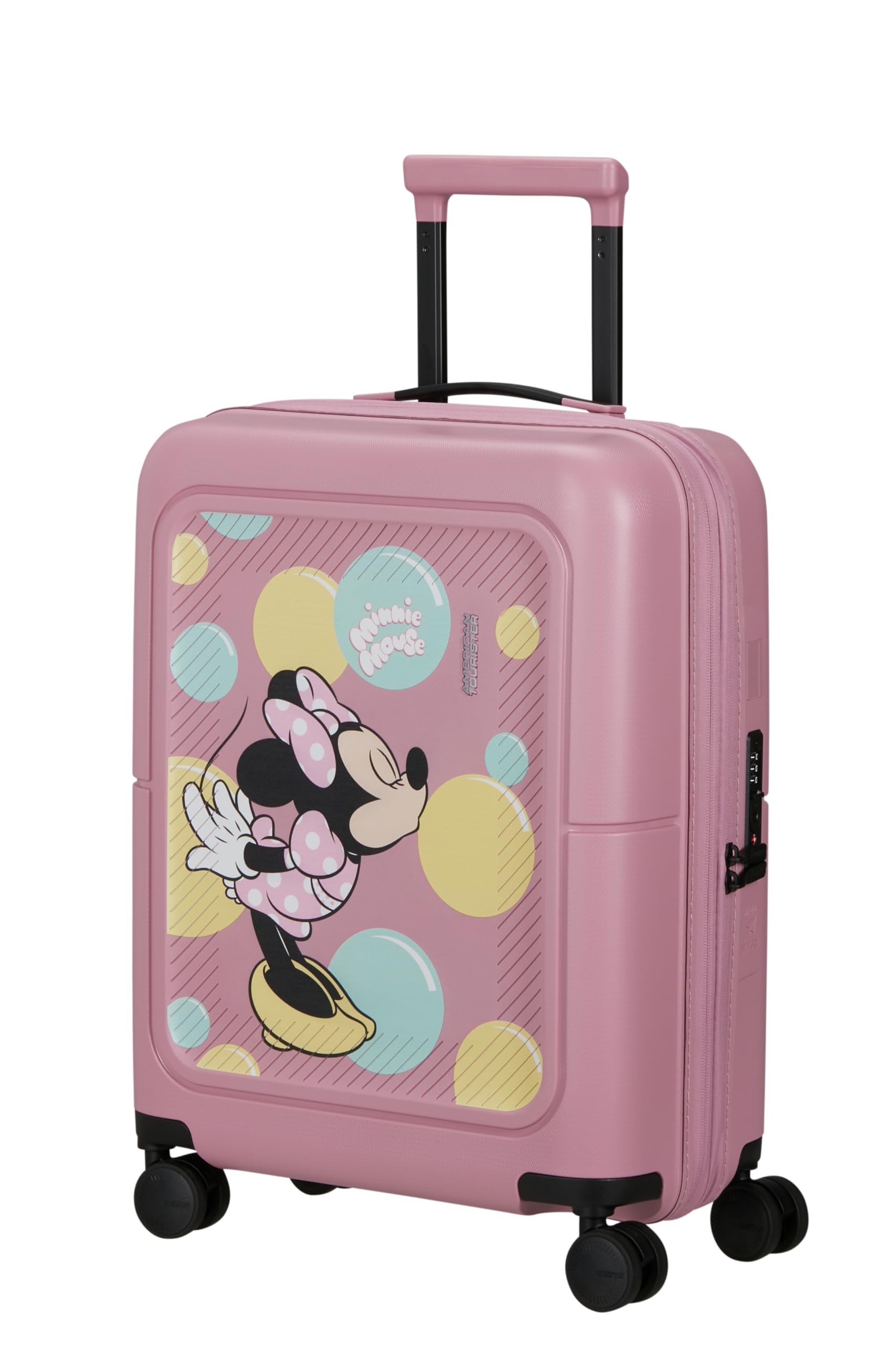 American Tourister Dashpop Disney - Spinner S, Sac à Main Extensible, 55 cm, Multicolore (Minnie Bubbles)