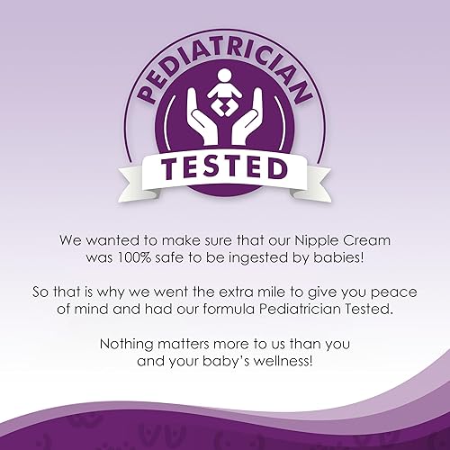 Miniatura 5 de La mejor crema para pezones para alivio de la lactancia materna 2 onzas  Proporciona alivio inmediato para dolor seco y agrietado pezones incluso