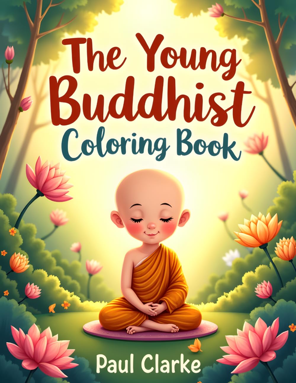 A Young Buddhist Coloring Book: Buddhism Children's Coloring Book