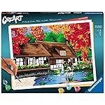 Ravensburger Paint by Numbers 23546 - Mill on The Blue Pot - from 14 Years