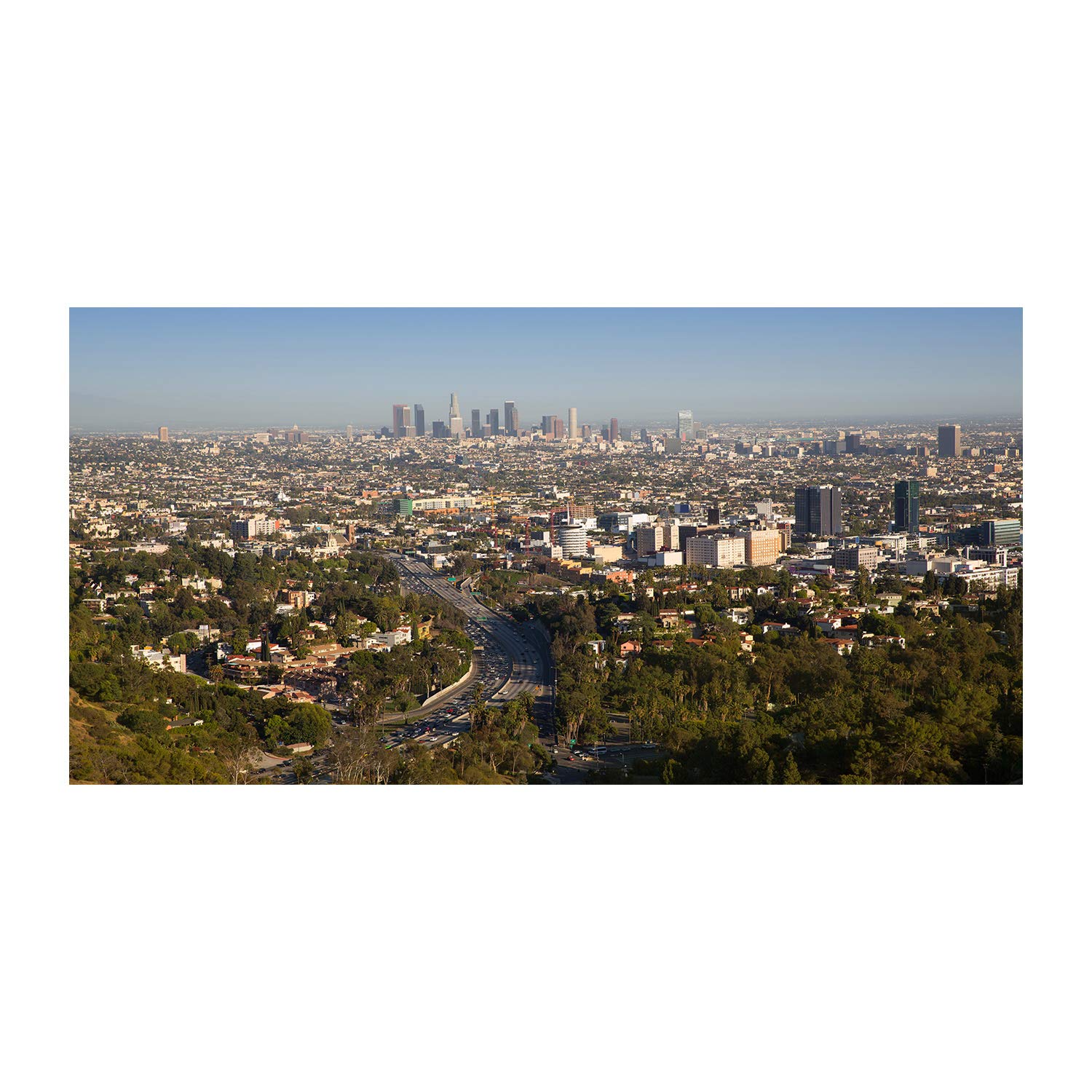 Acrylic Glass 140x70cm Mural Art Image Verre Plastique Déco Los Angeles