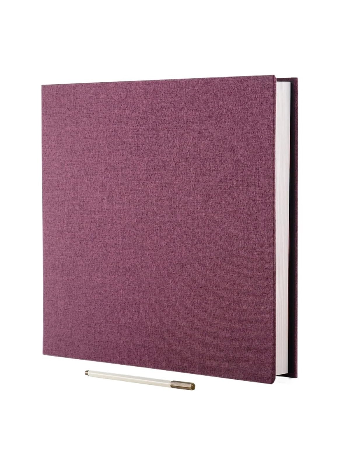 Album Photo 1pc Linen Photo Album Self Adhesive Scrapbook For 2x3 4x6 5x7 8x10 Pictures DIY Book Birthday Gifts For Women Mom(Color 8)