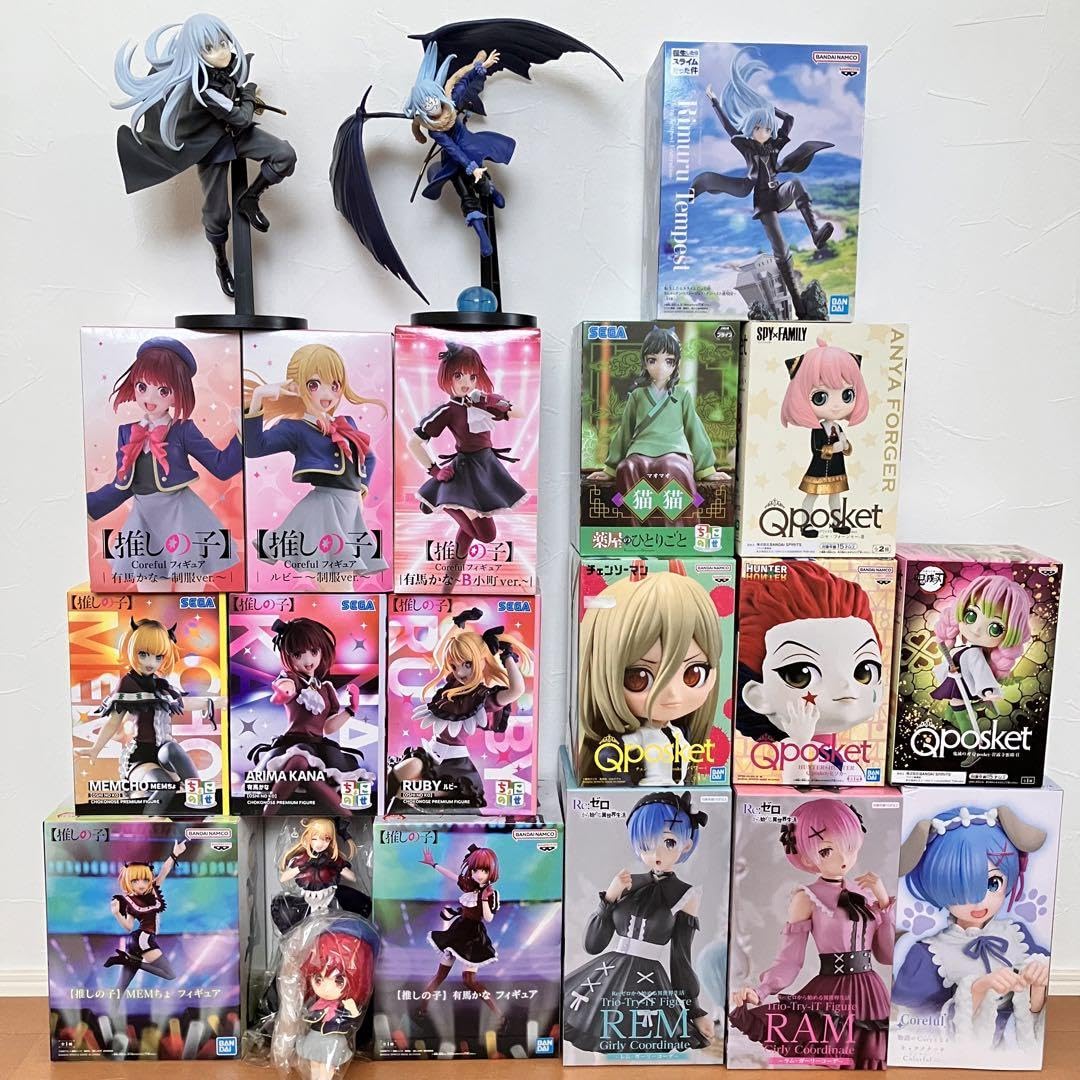 Re:ゼロ Ram Rem / 推しの子 / 転スラ フィギュア など まとめて Re