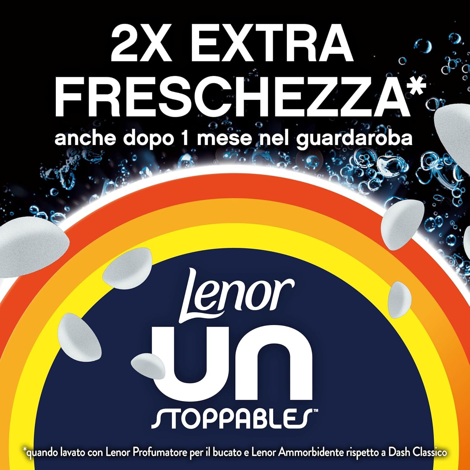 Italian Gourmet Bundle Wäscheparfüm Non-Stop Frische 6x 195g + Italian Gourmet Polpa Gratis – Duftperlen für Wäsche, XL Pack, Profumo per il Bucato laut Verpackung, Vorrat 1,17kg