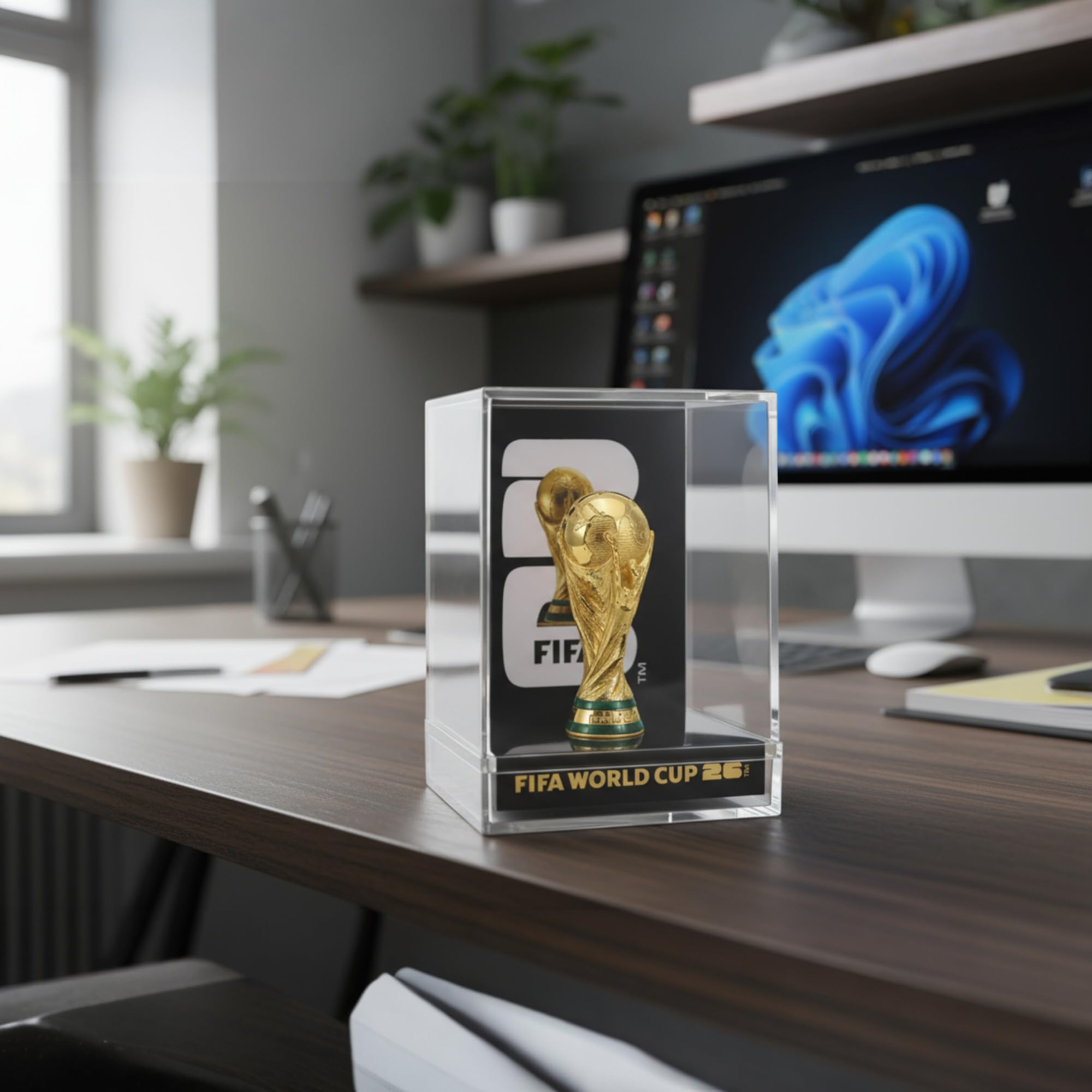 ワールドカップトロフィー 3dクリスタル Amazon | 公式FIFAワールドカップ2026版 - プレミアムアクリルケースに