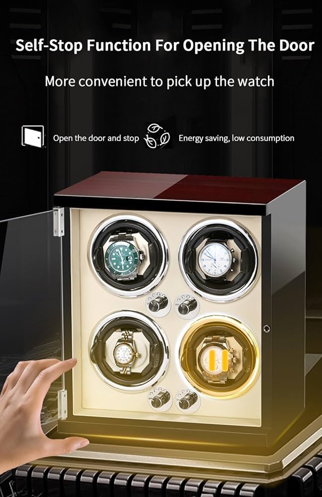 Amazon.co.jp: ワインディングマシーン（3本巻き） 高級 腕時計自動