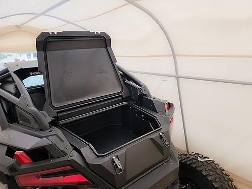 Miniatura 5 de MotoAlliance Highlands UTV - Caja de carga trasera  Caja de herramientas impermeable de 146 cuartos de galón  Compatible con Polaris RZR Pro R