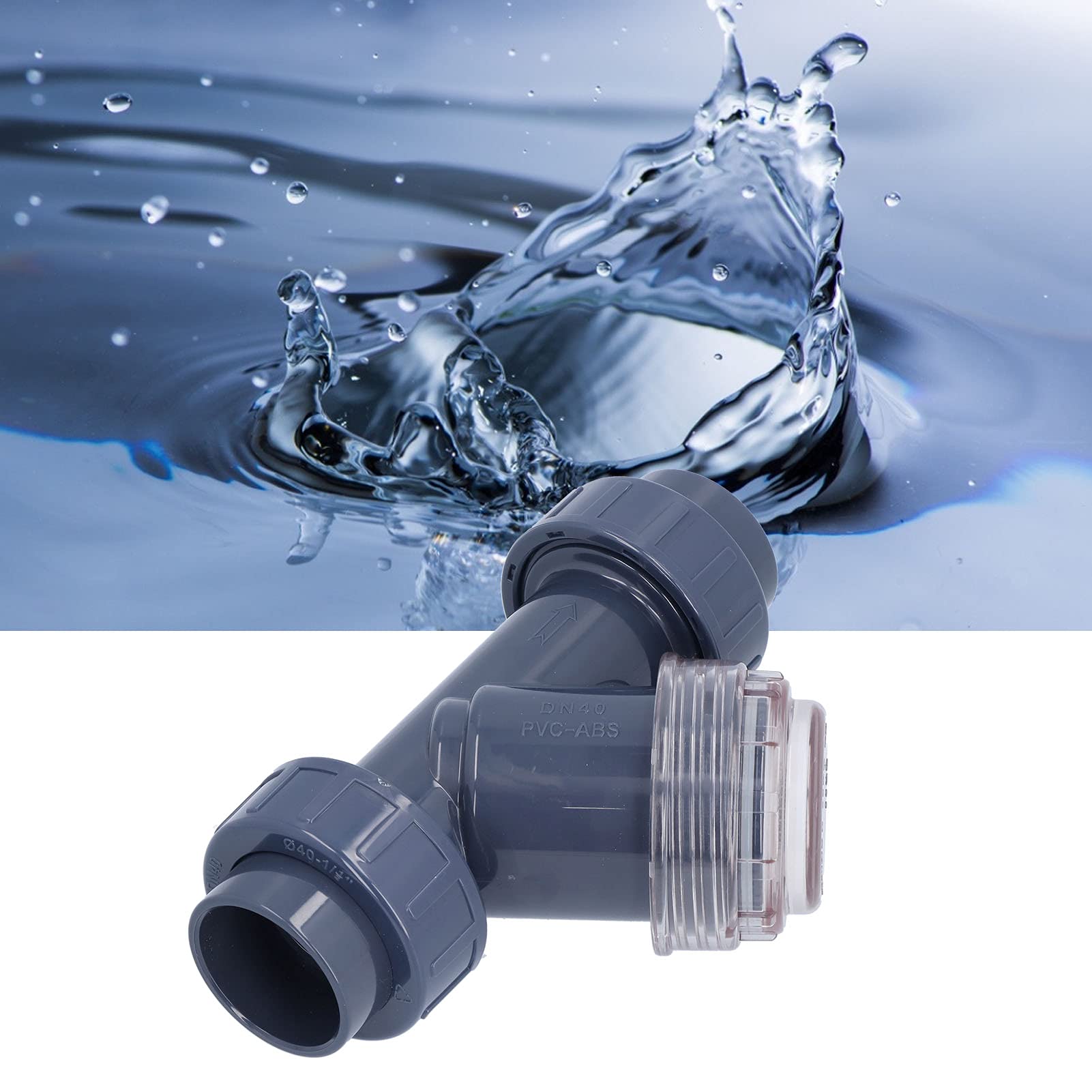 40mm Y-40 DN40 PVC-Rohrfilter Y-Typ Filter Wasseraufbereitungsfilter