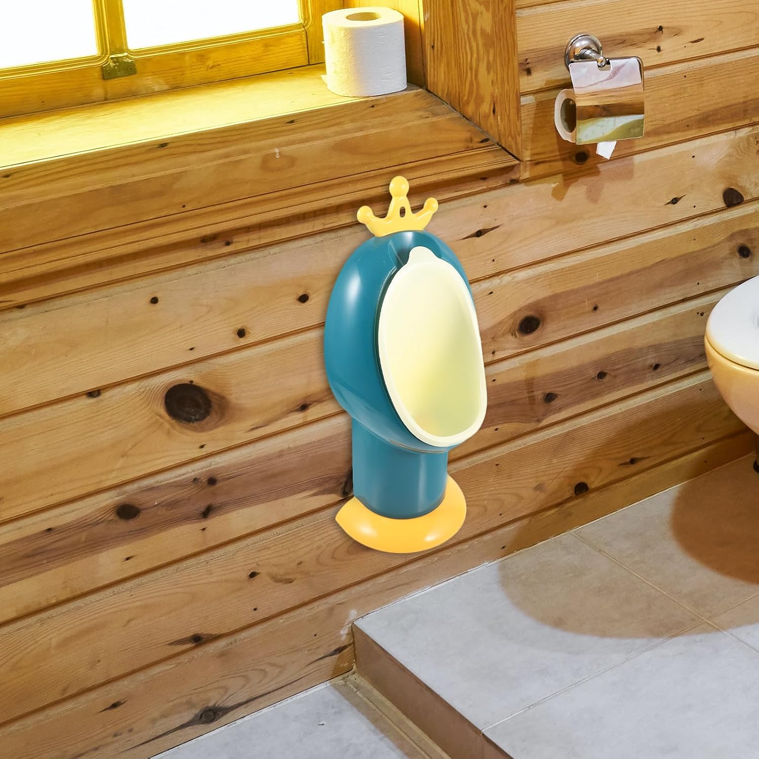 Boy Urinal Trainer with Adjustable Height and Easy to Clean Pp Material, Wall-Mounted Potty Training Urinal for Boys, for Potty Training at Home