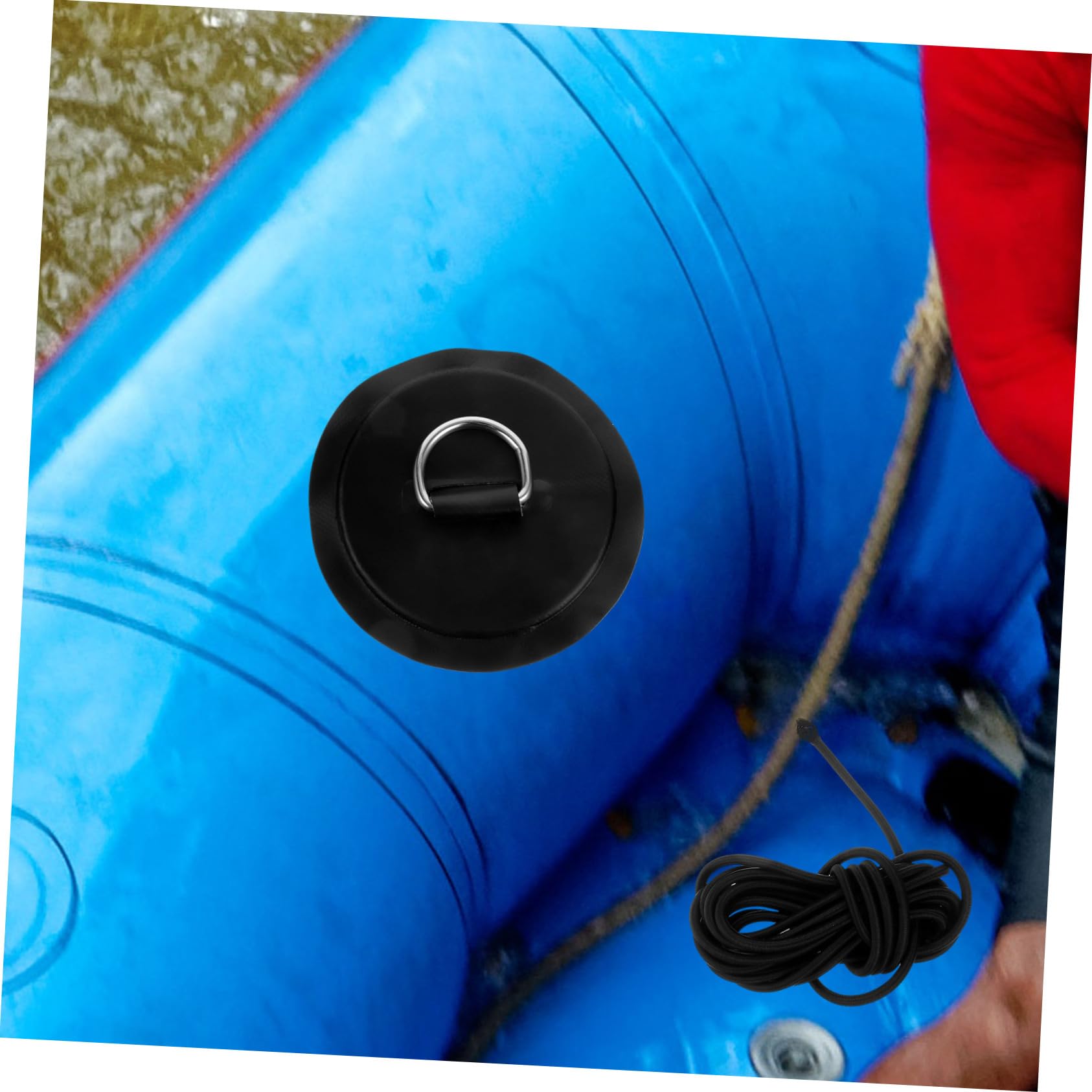 KOMBIUDA Hebilla De Anillo En d para Kayak De Anillo En d Traje con De Anilla En d para Kayak Accesorios para Canoas Hebilla De Línea De Ancla De Kayak El Plastico