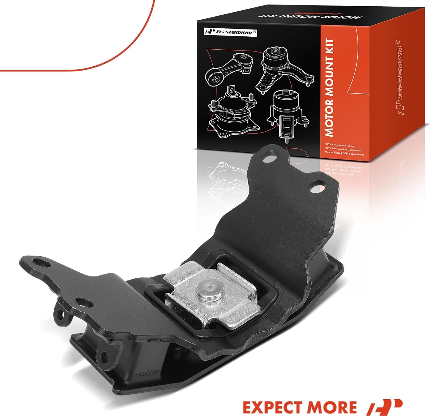 A-Premium Rear Transmission Mount Compatible with Toyota Land Cruiser 2008-2020 5.7L & Lexus LX570 2008-2021 5.7L